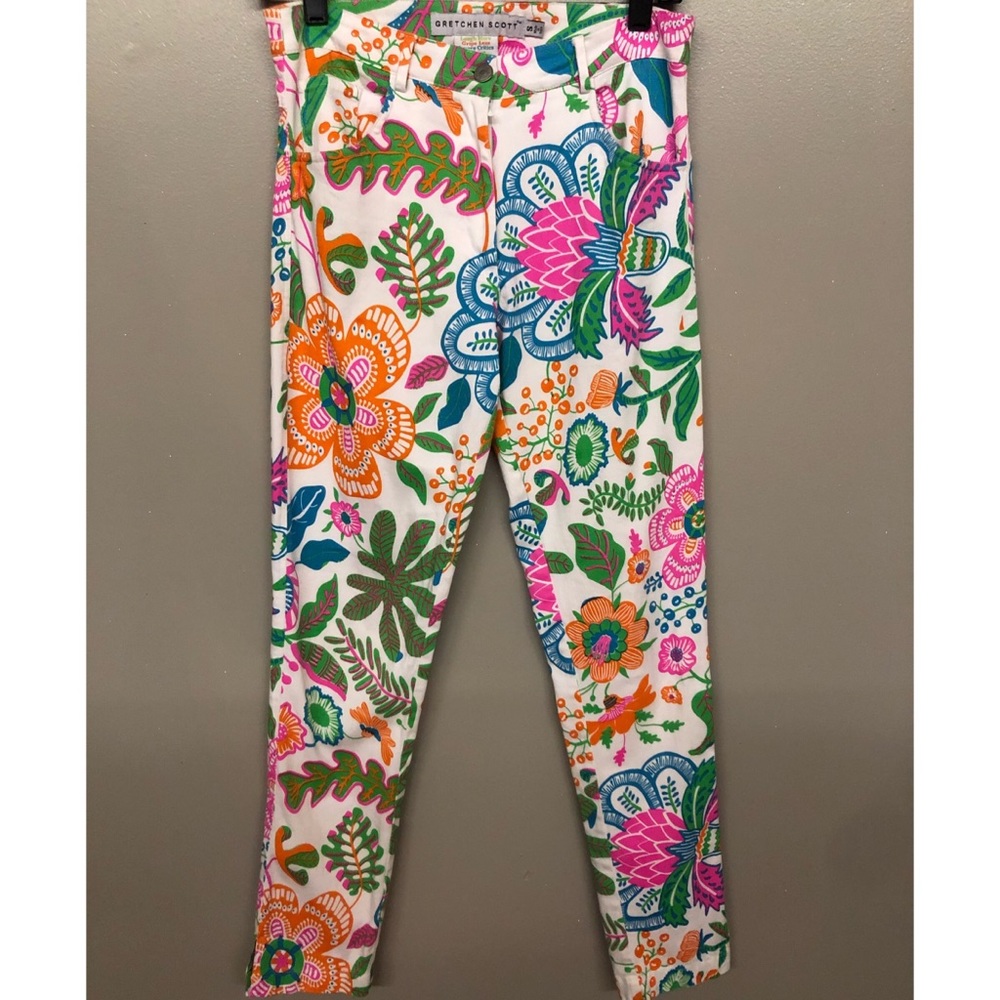 Gretchen Scott floral print pants